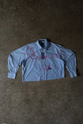 Blue Striped "Julien" Dress Shirt