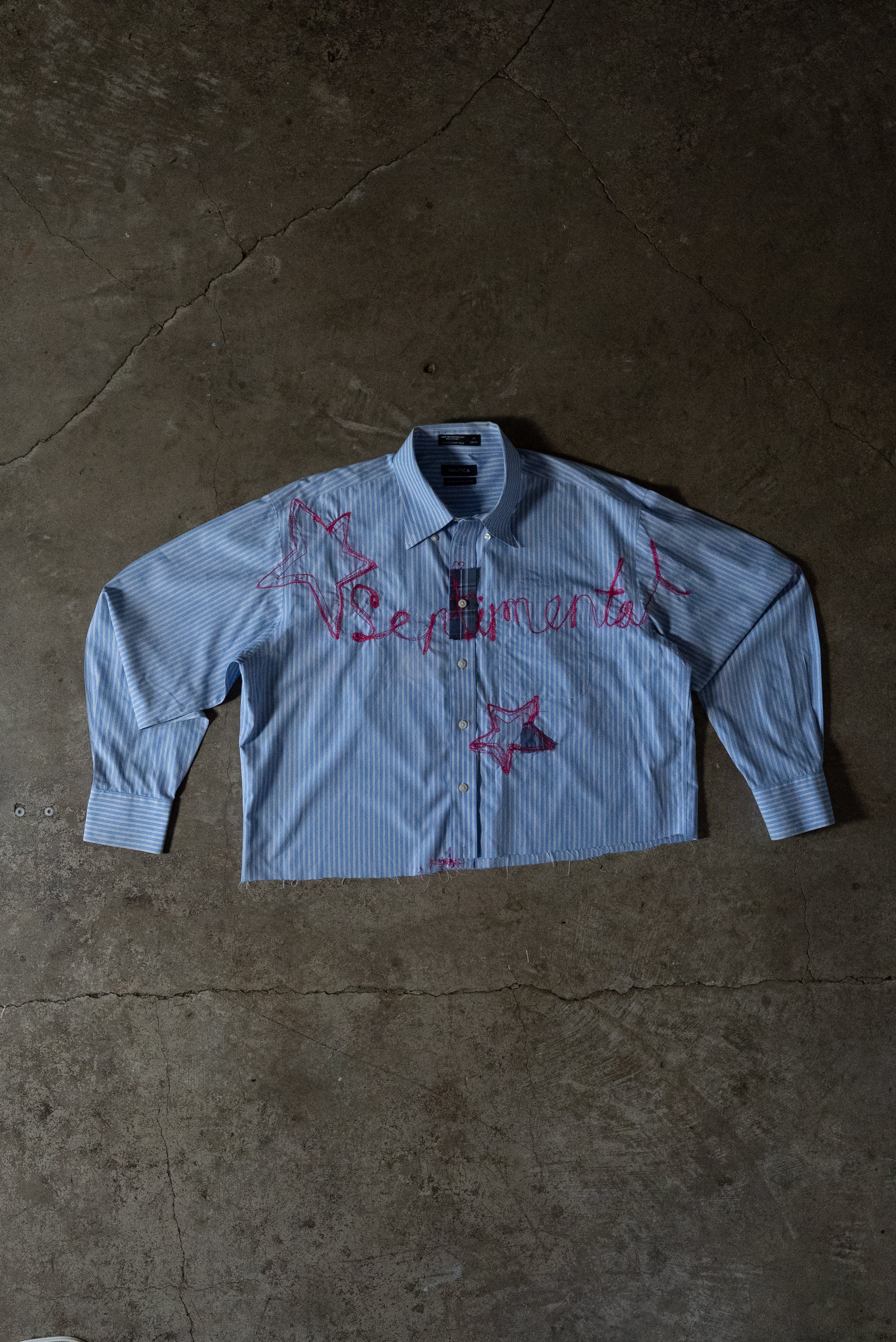 Blue Striped "Julien" Dress Shirt