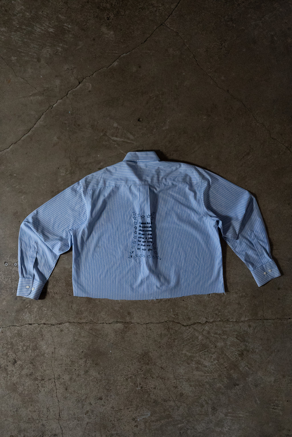 Blue Striped "Julien" Dress Shirt