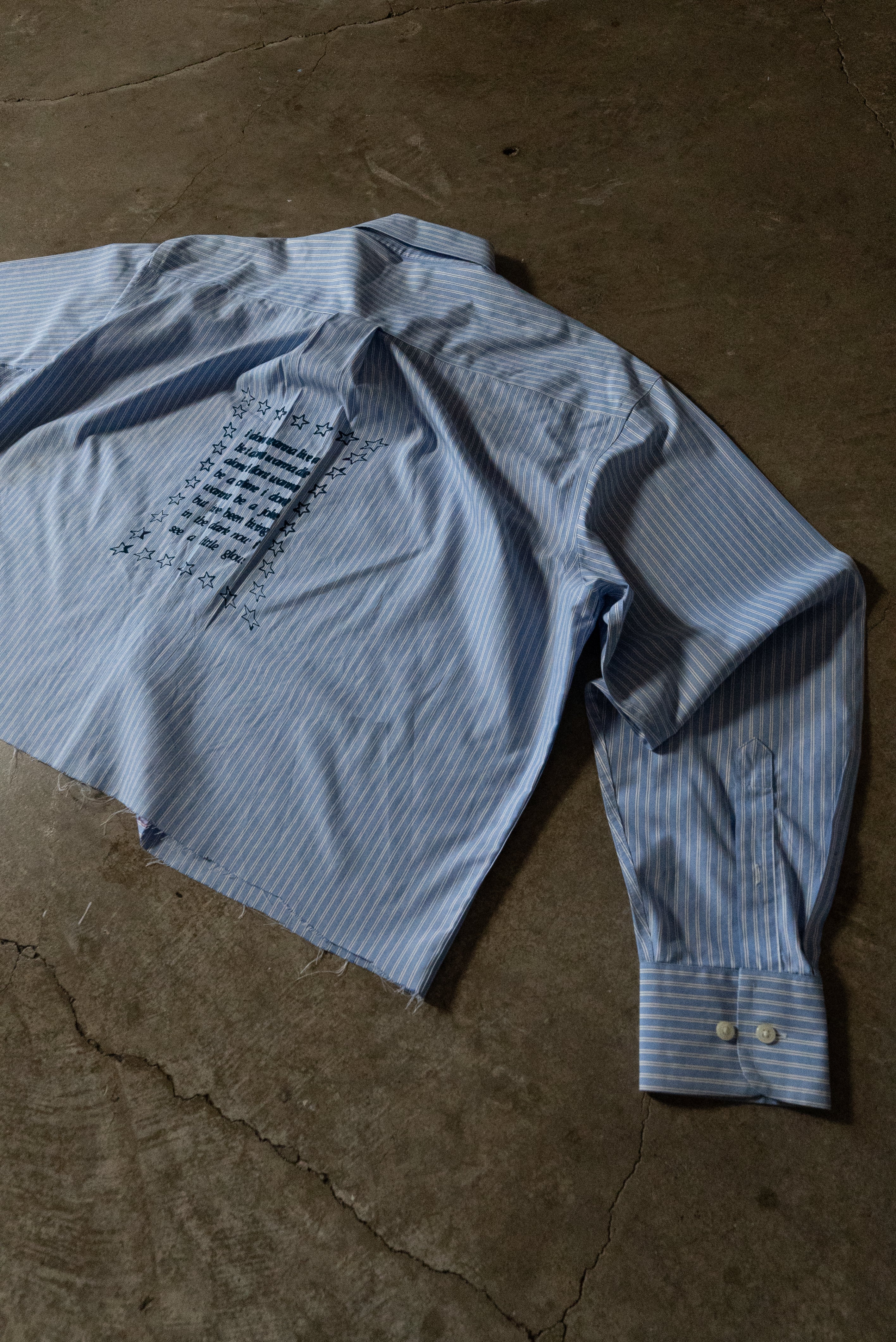 Blue Striped "Julien" Dress Shirt