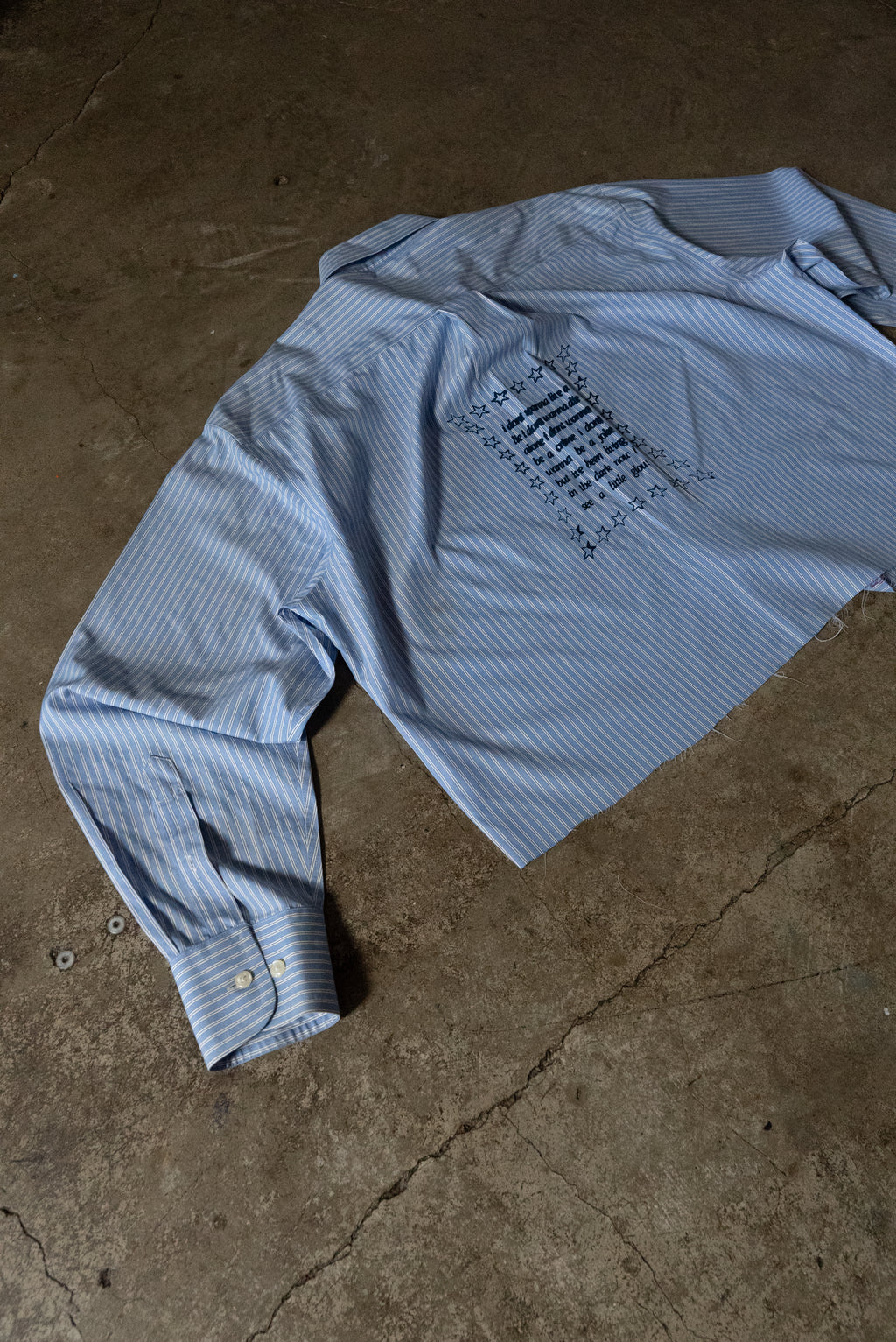 Blue Striped "Julien" Dress Shirt