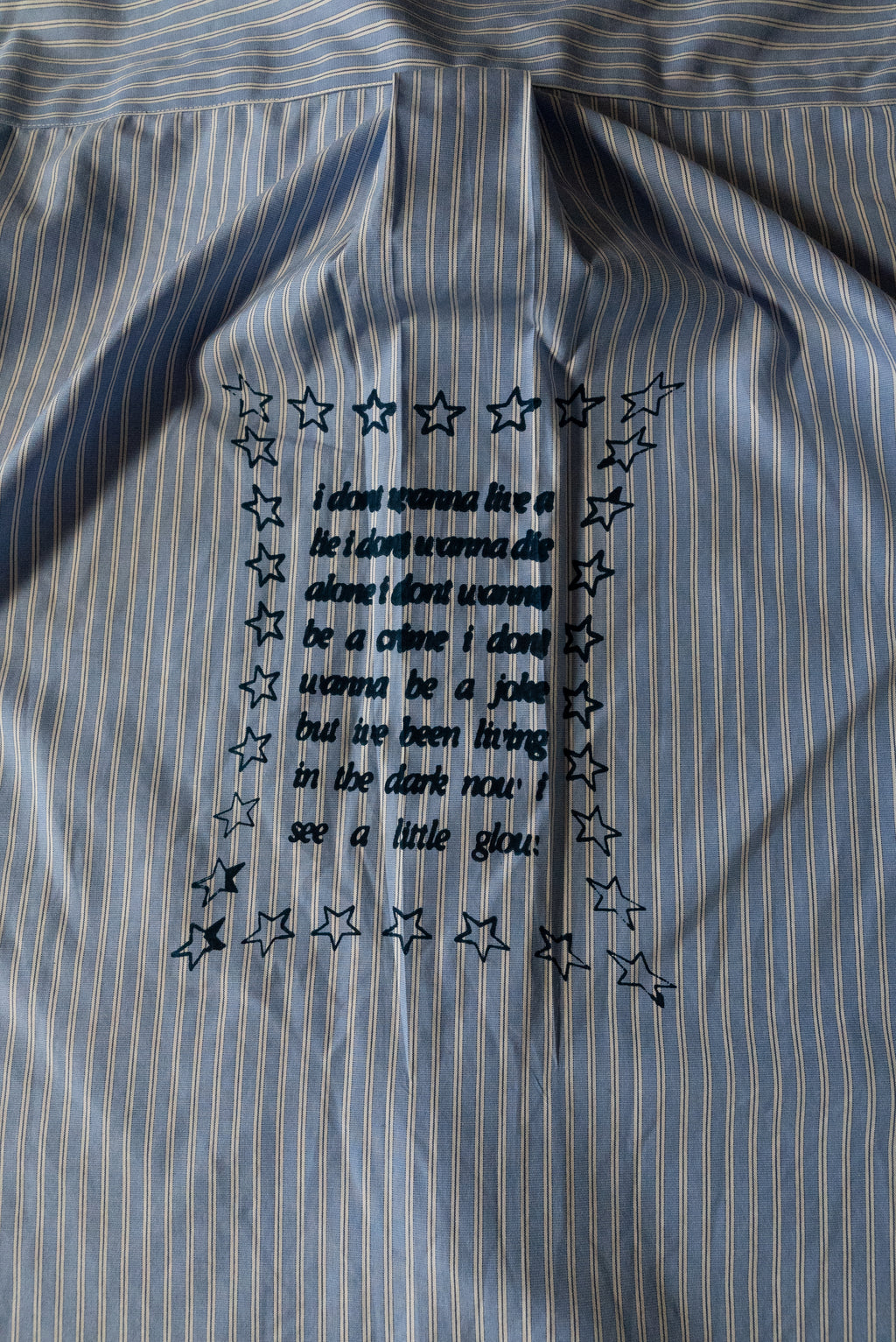 Blue Striped "Julien" Dress Shirt