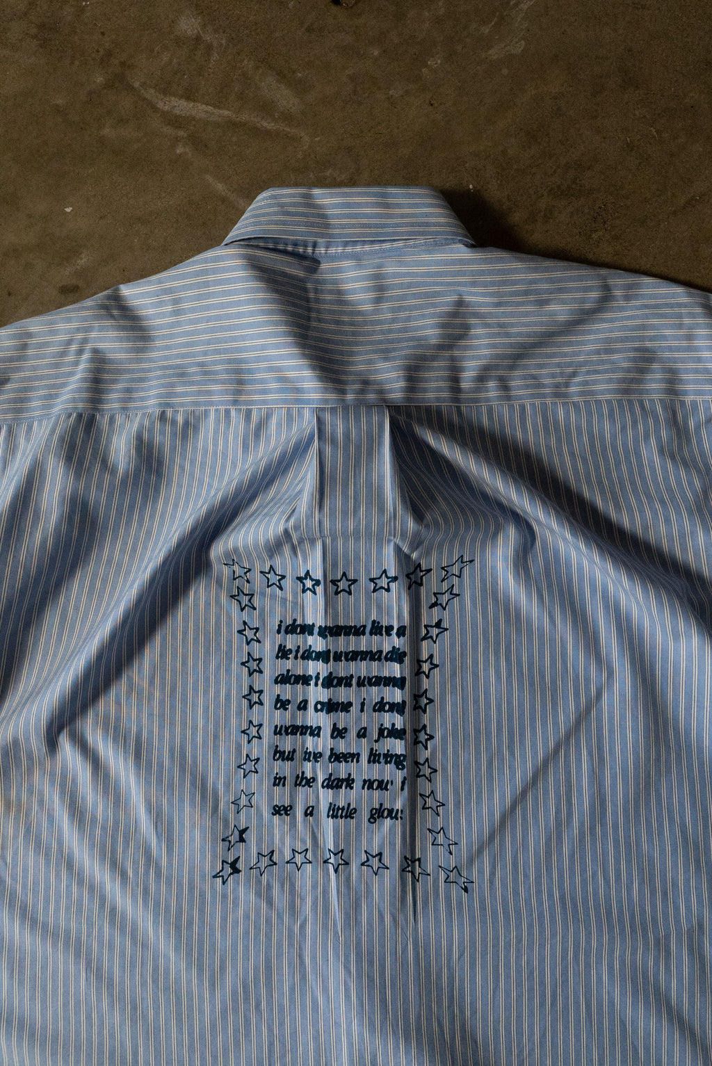 Blue Striped "Julien" Dress Shirt