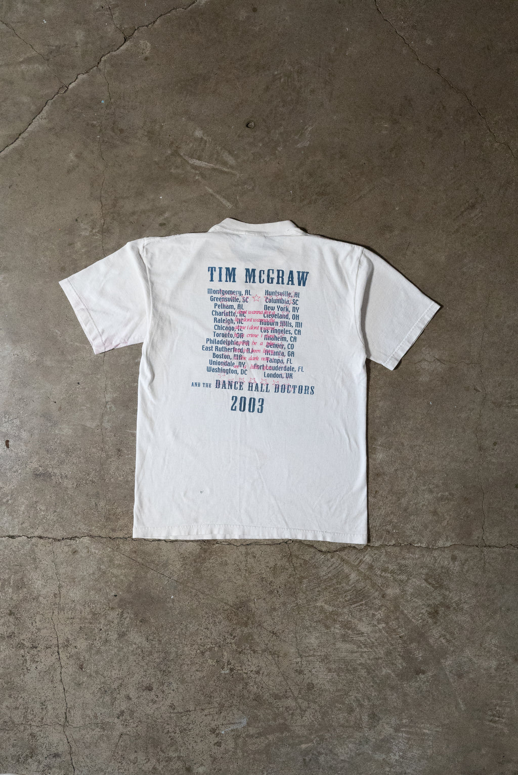 Tim Mcgraw "Julien" Shirt