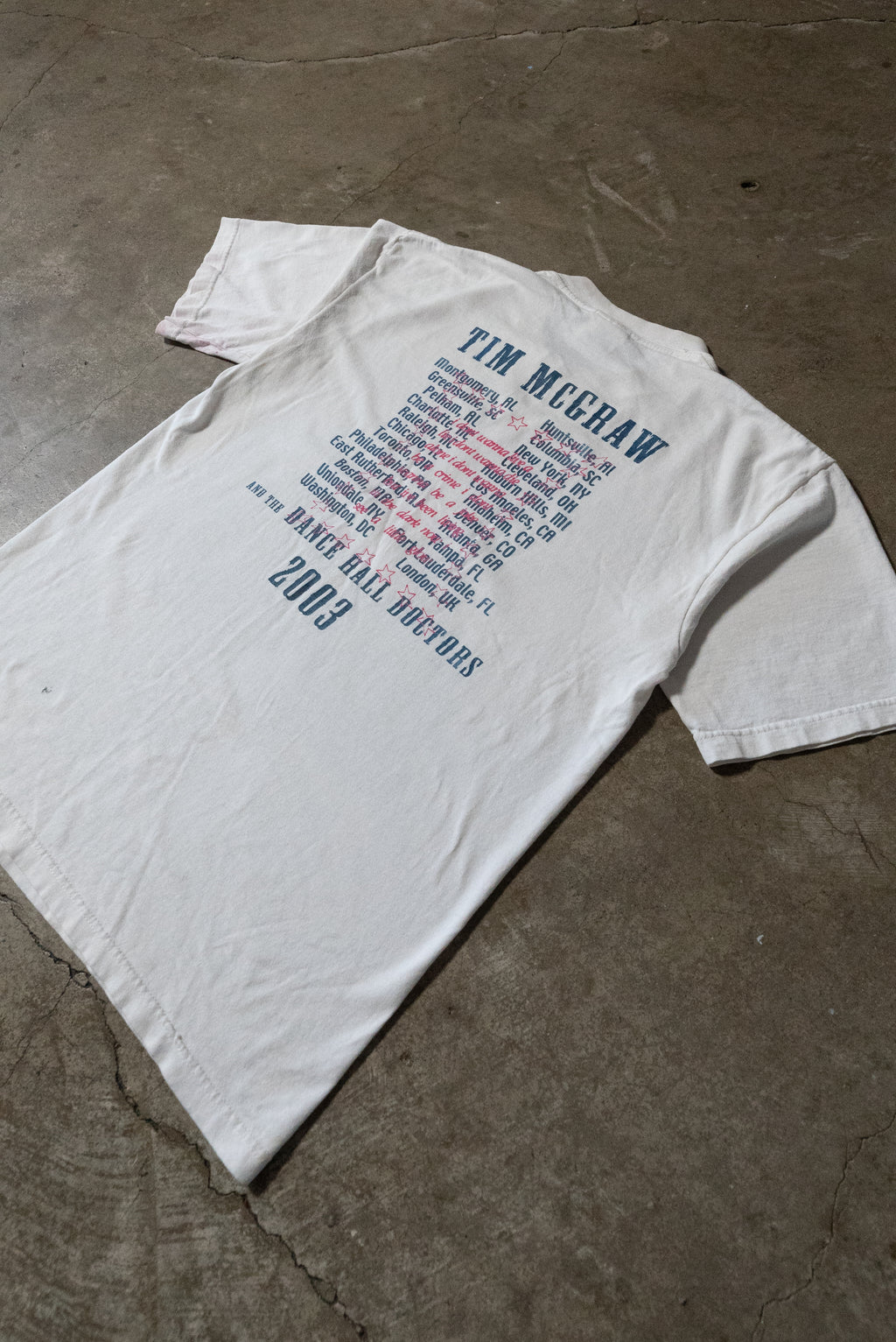 Tim Mcgraw "Julien" Shirt