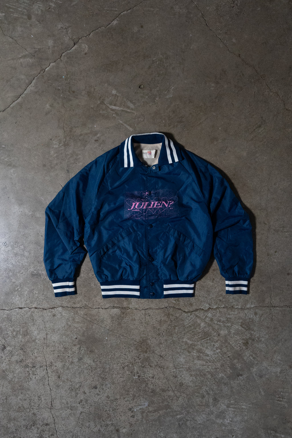 Blue "Julien" Varsity Jacket