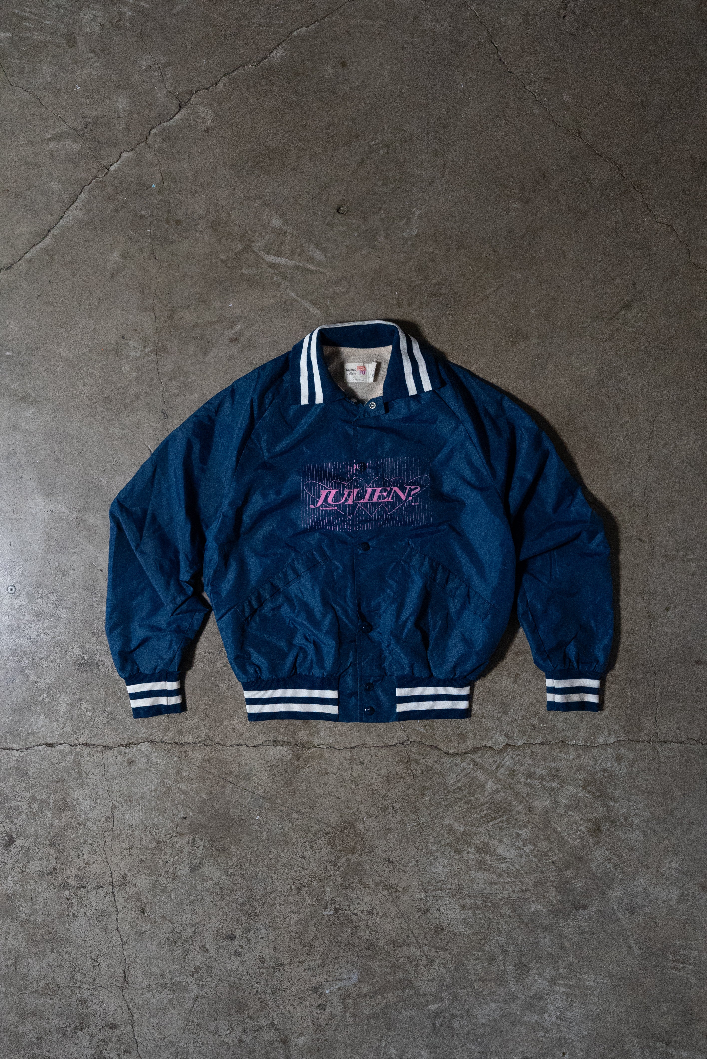 Blue "Julien" Varsity Jacket