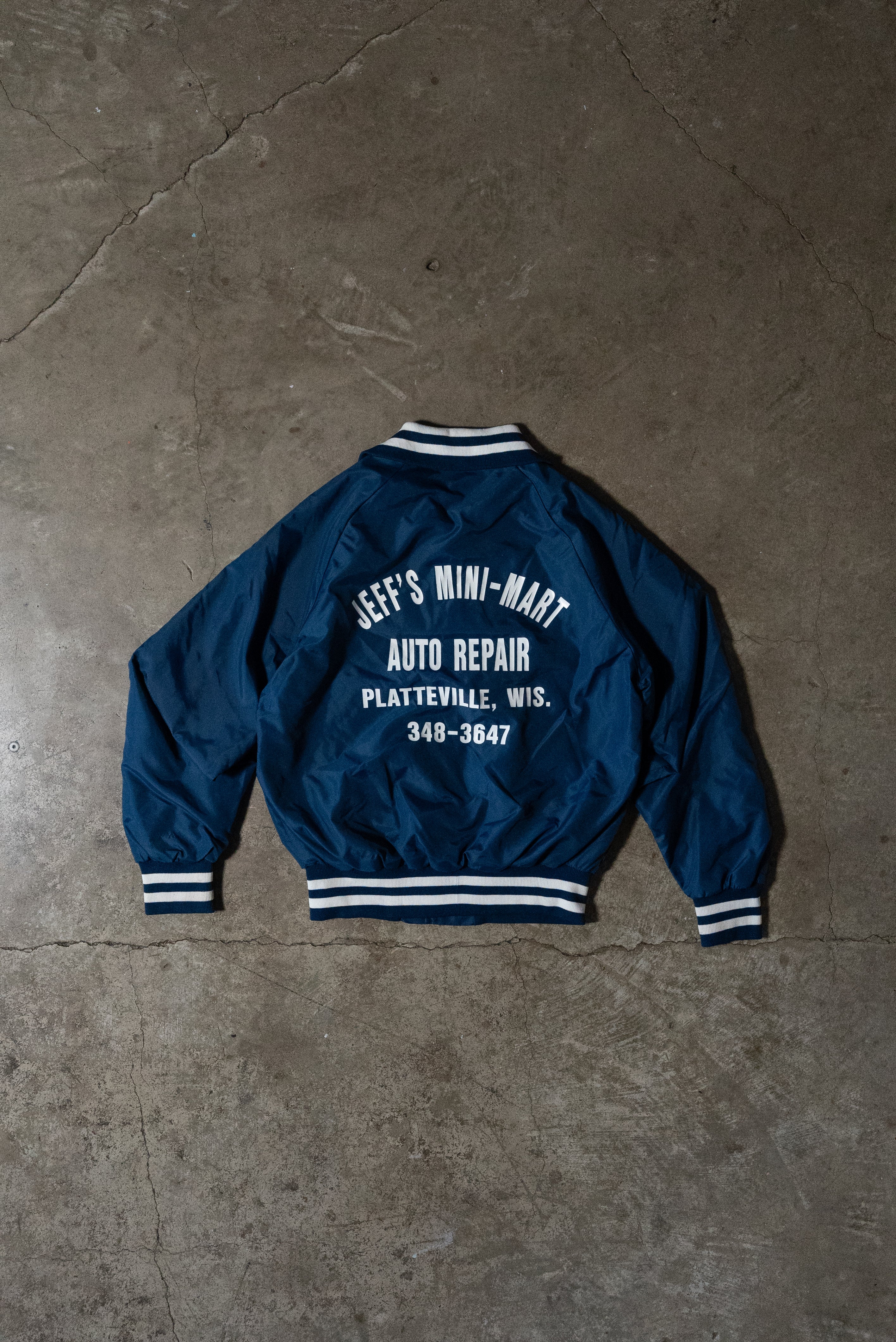 Blue "Julien" Varsity Jacket