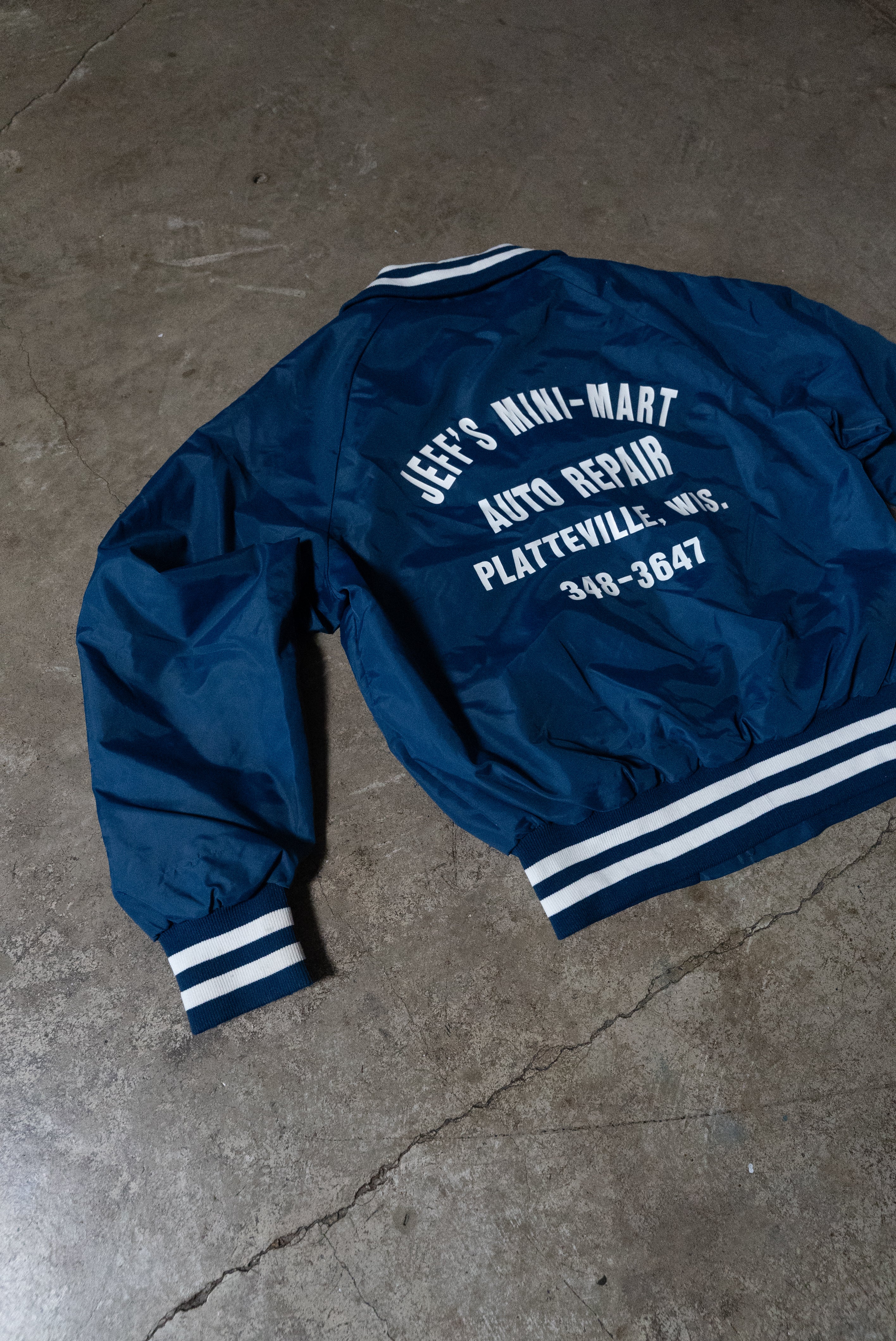 Blue "Julien" Varsity Jacket
