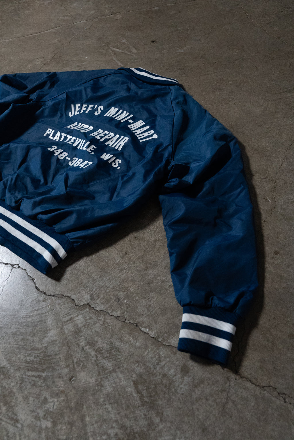 Blue "Julien" Varsity Jacket