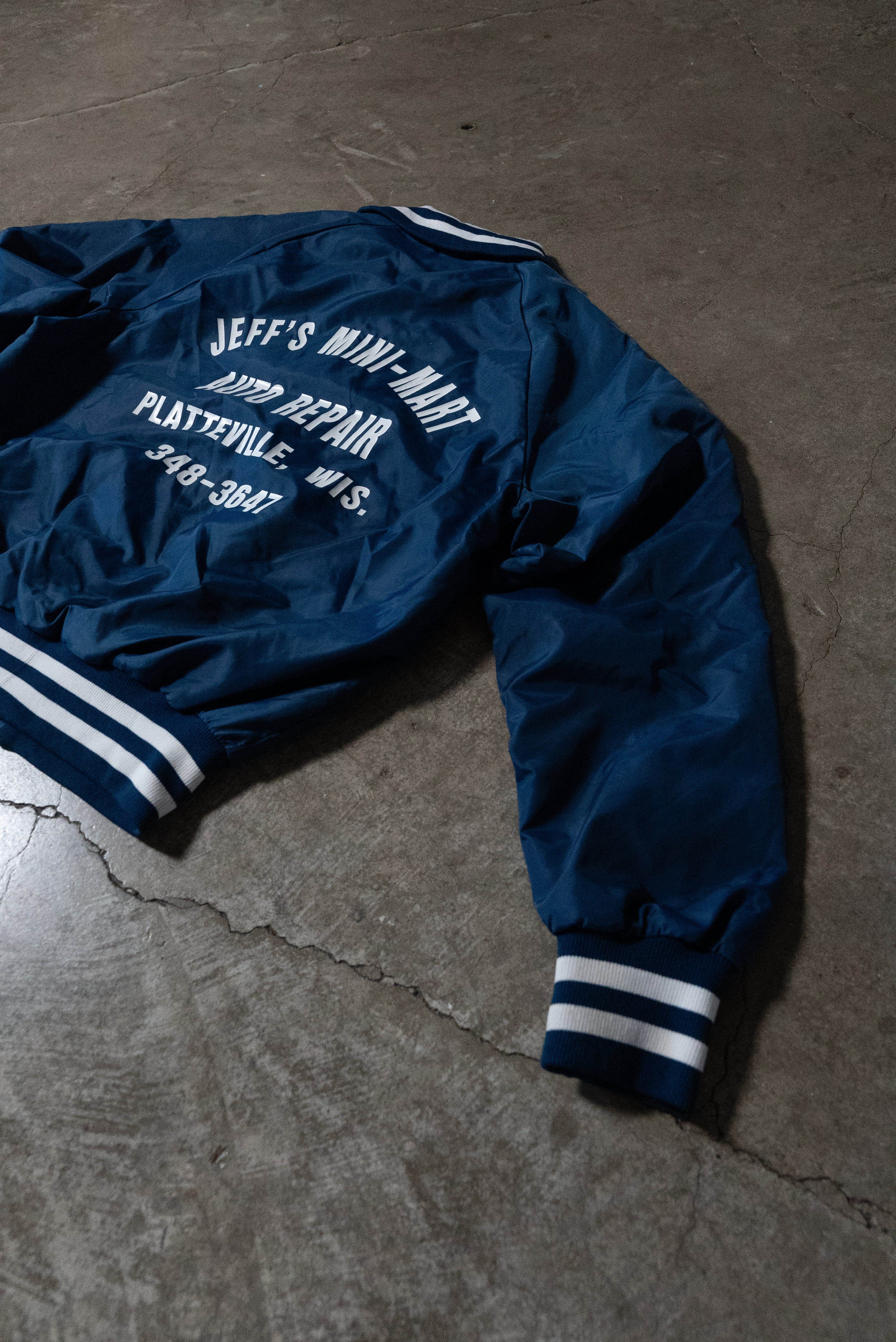 Blue "Julien" Varsity Jacket