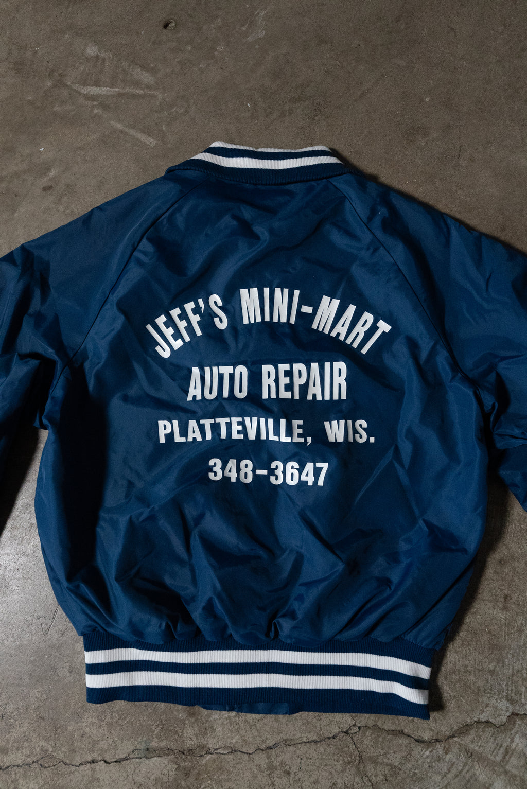 Blue "Julien" Varsity Jacket