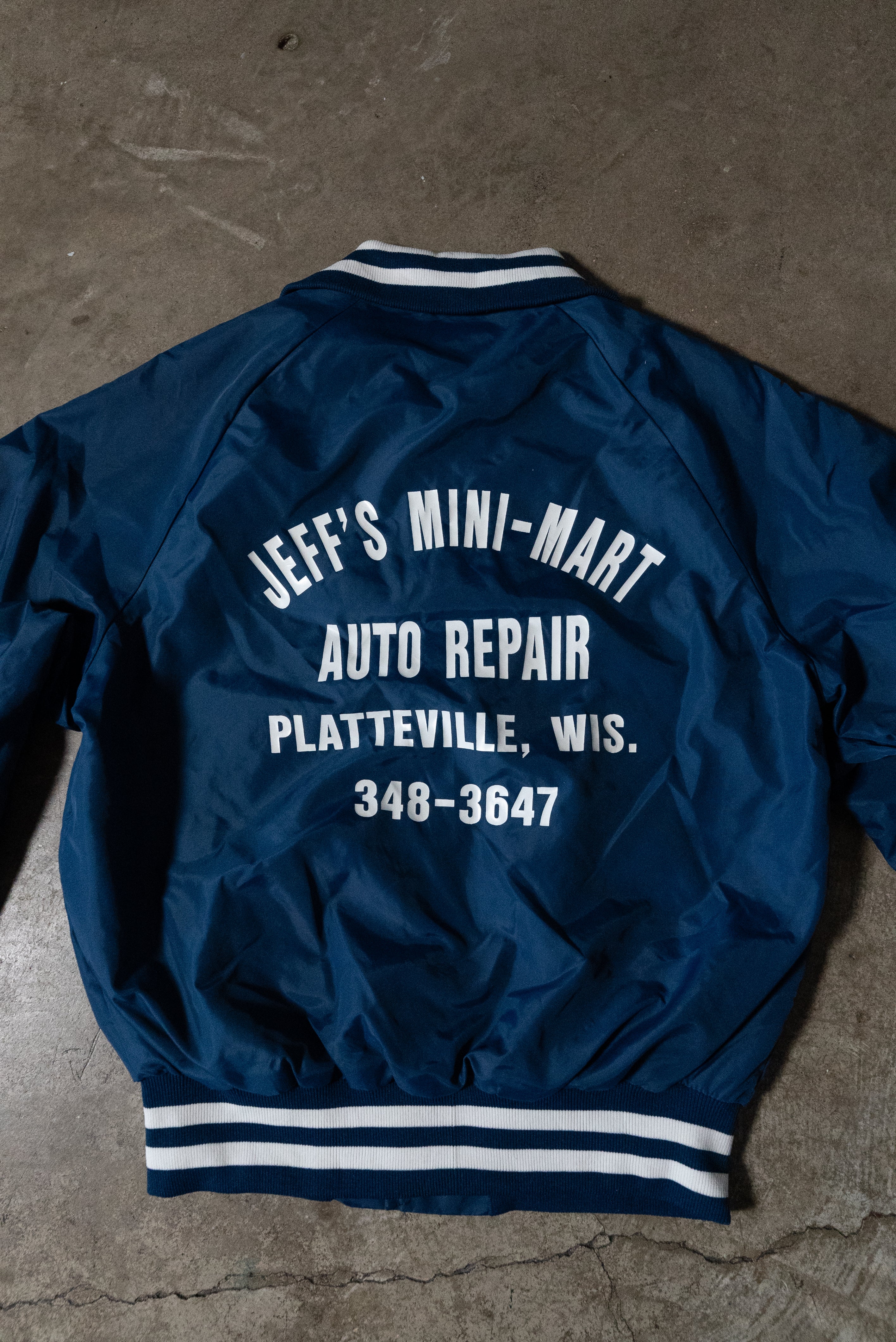 Blue "Julien" Varsity Jacket