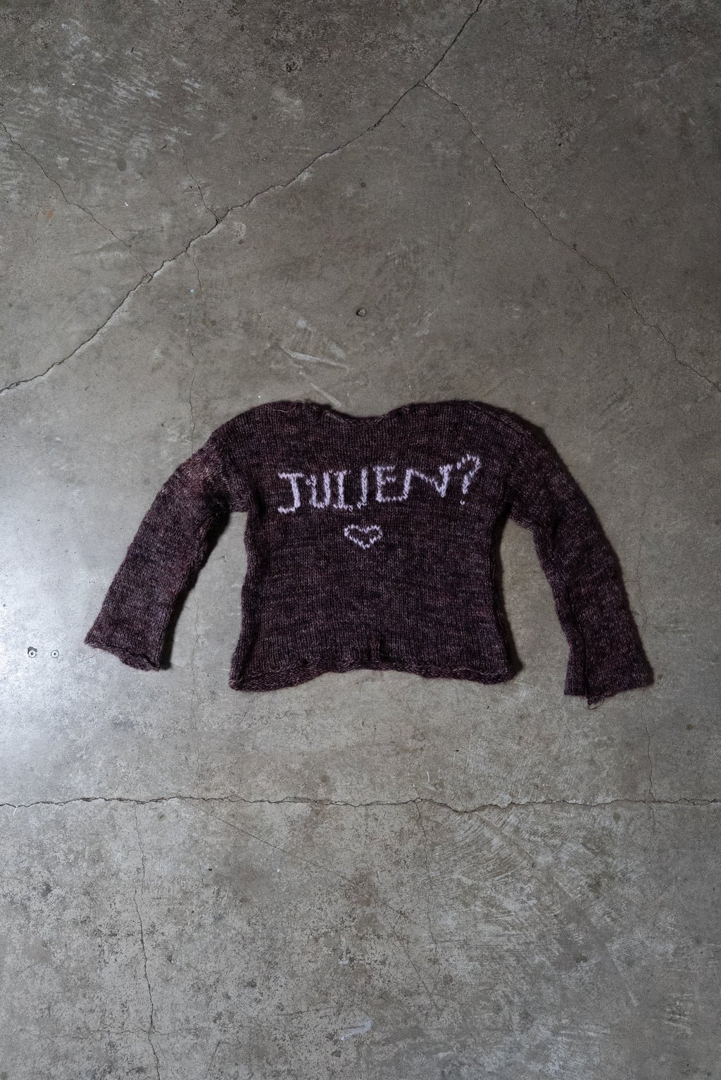 Hand-Knit "Julien" Sweater