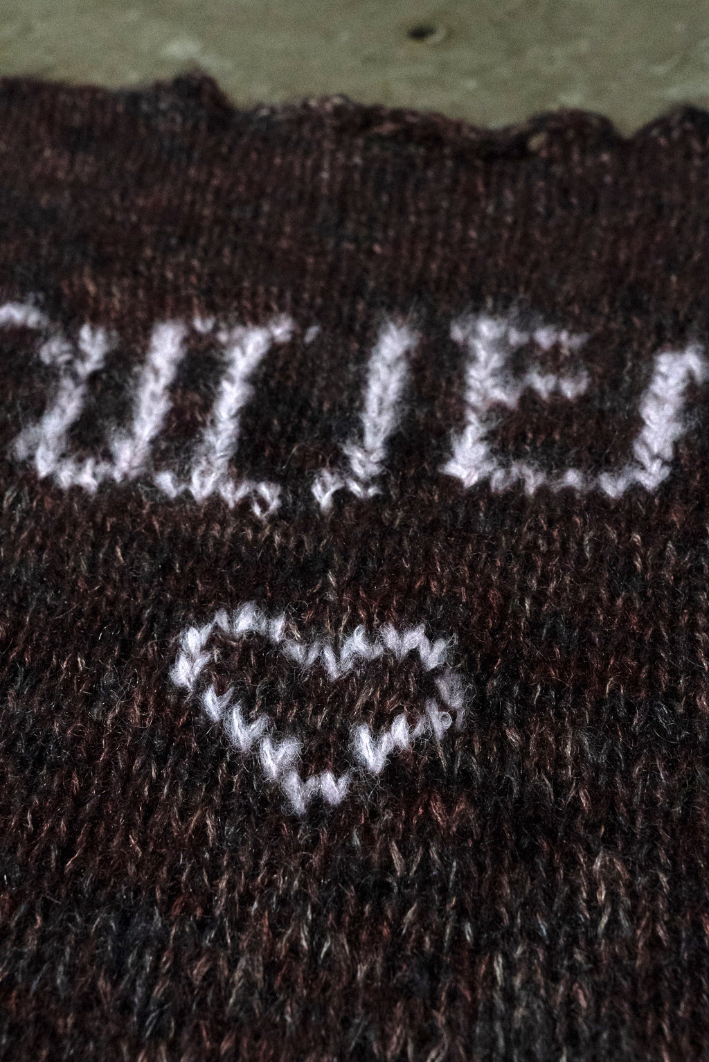 Hand-Knit "Julien" Sweater
