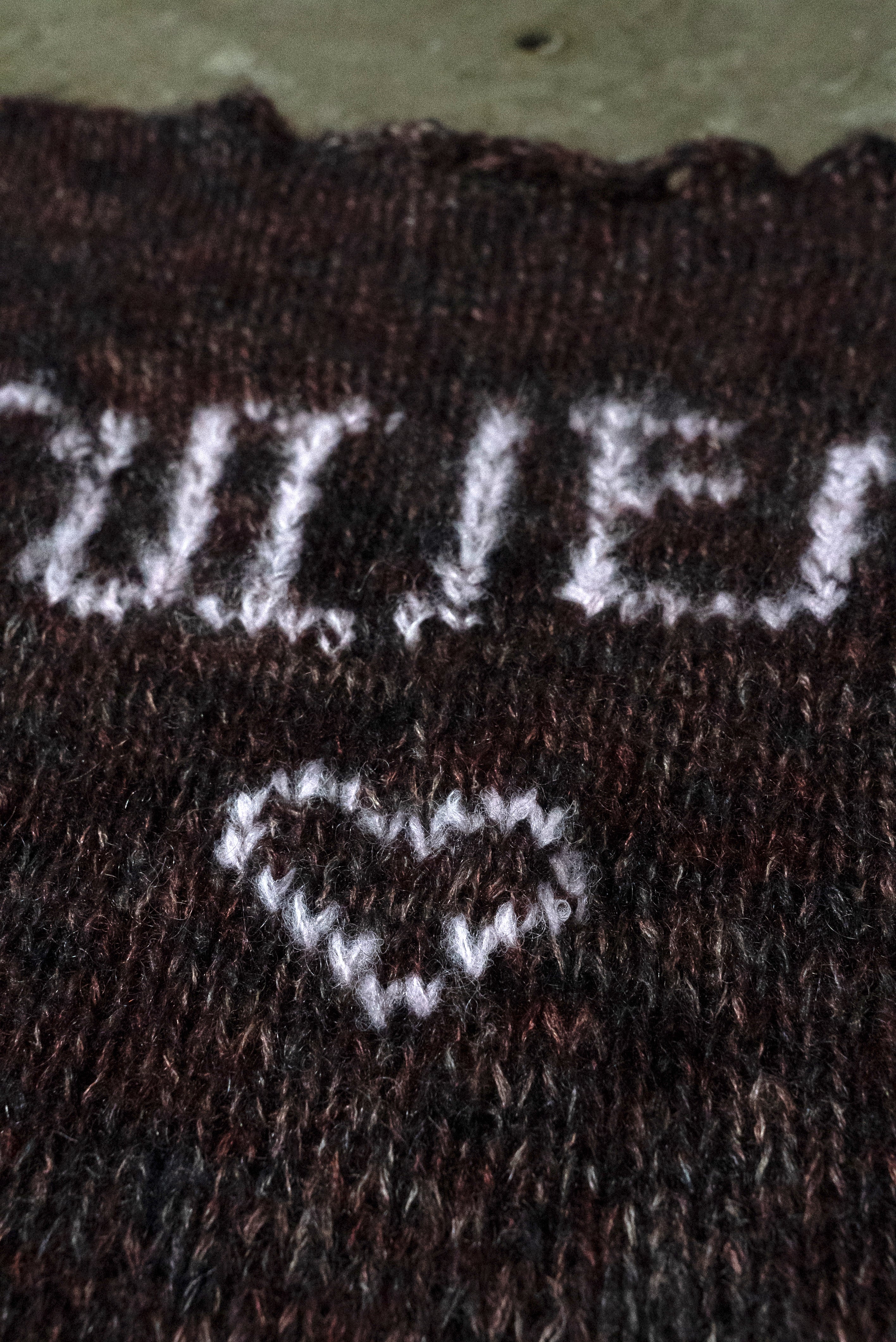 Hand-Knit "Julien" Sweater