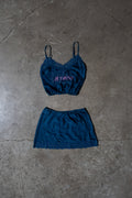Blue "Julien" Lingerie Set