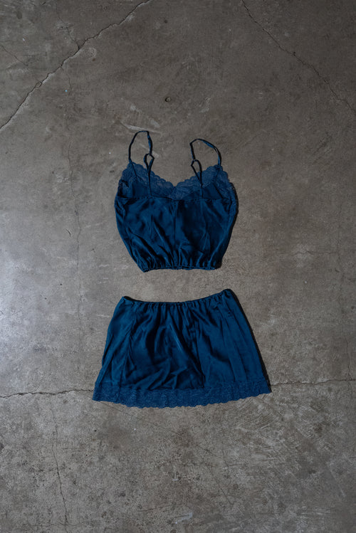 Blue "Julien" Lingerie Set