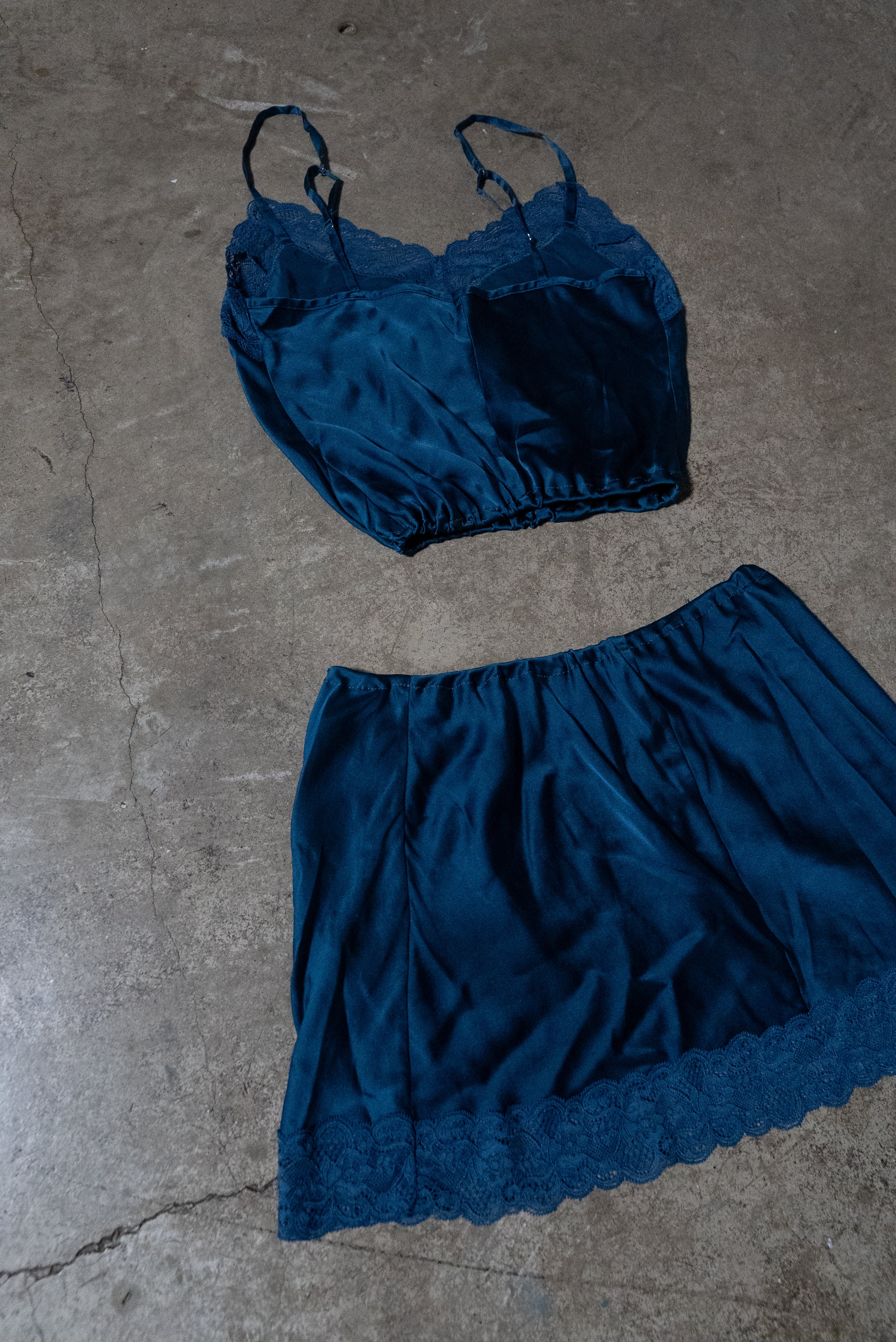 Blue "Julien" Lingerie Set