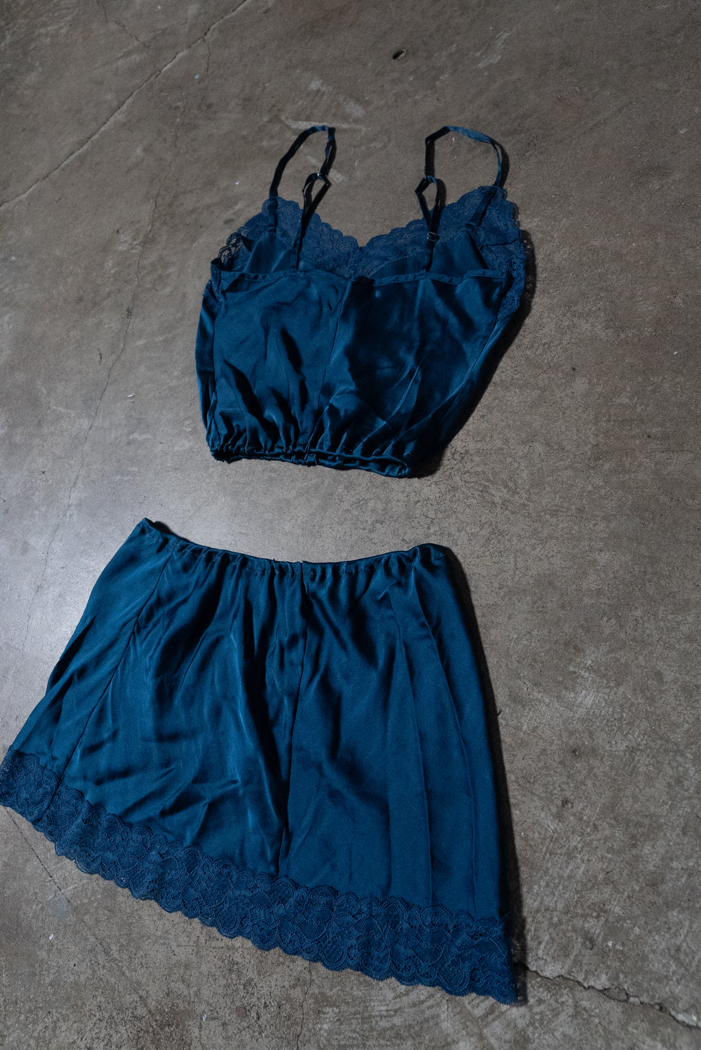 Blue "Julien" Lingerie Set