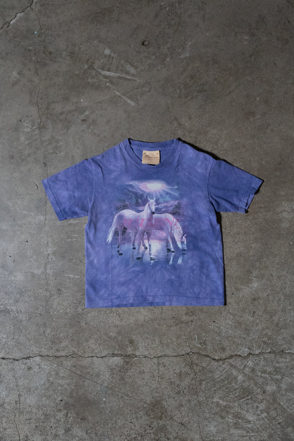 Purple "Julien" Horse Tee