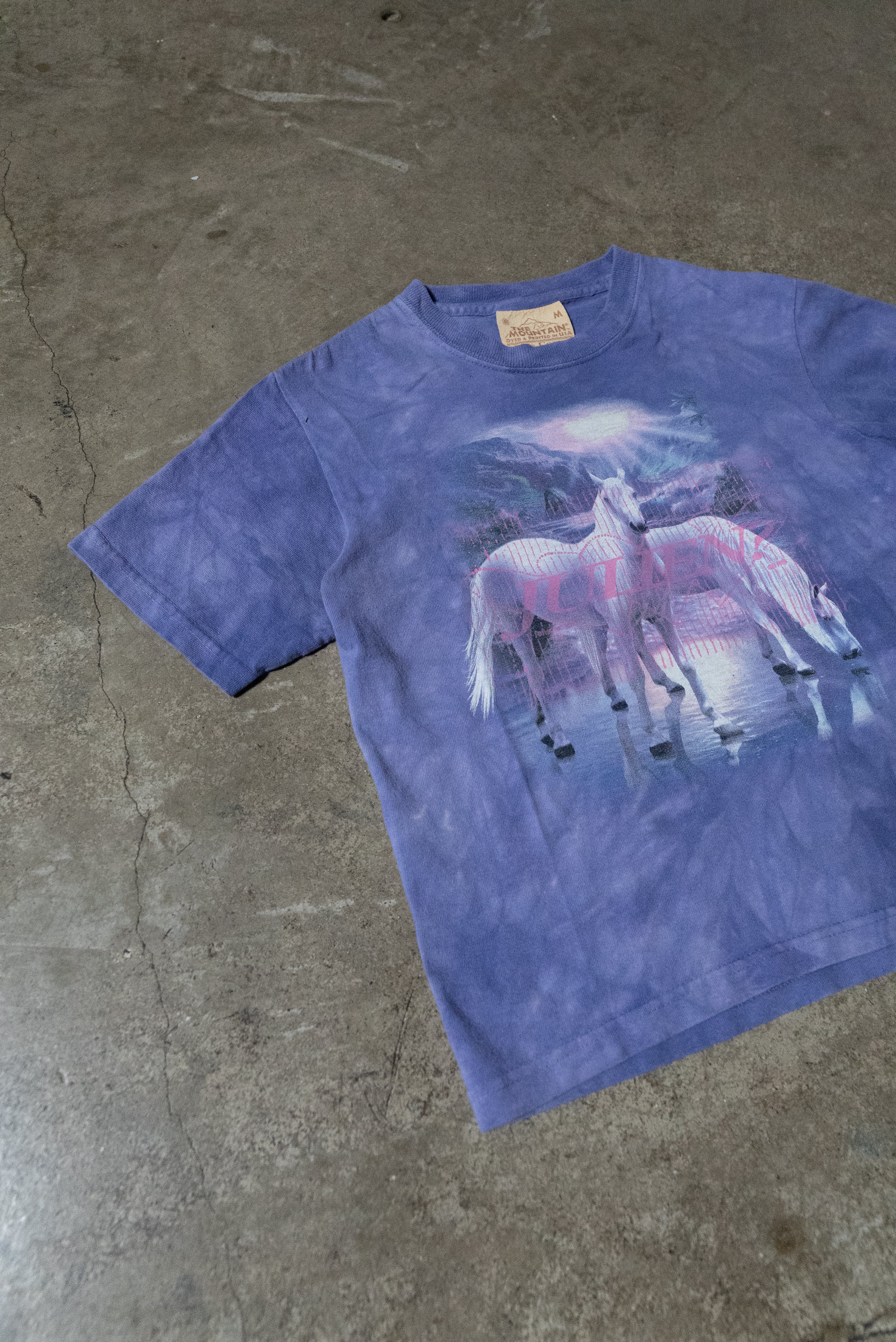 Purple "Julien" Horse Tee