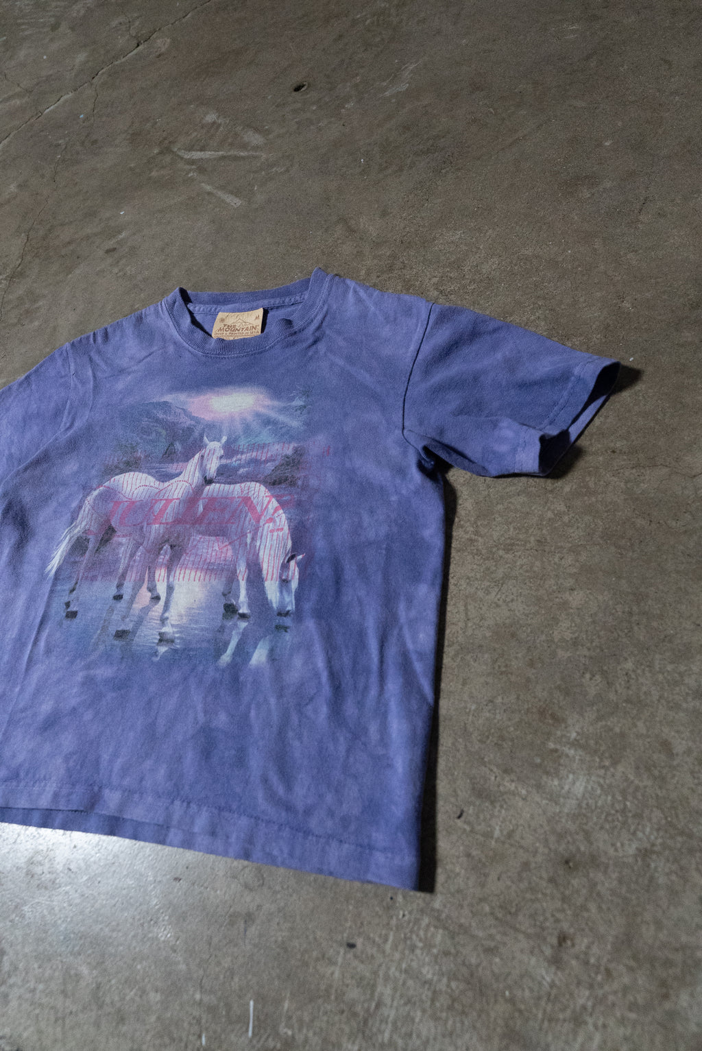 Purple "Julien" Horse Tee
