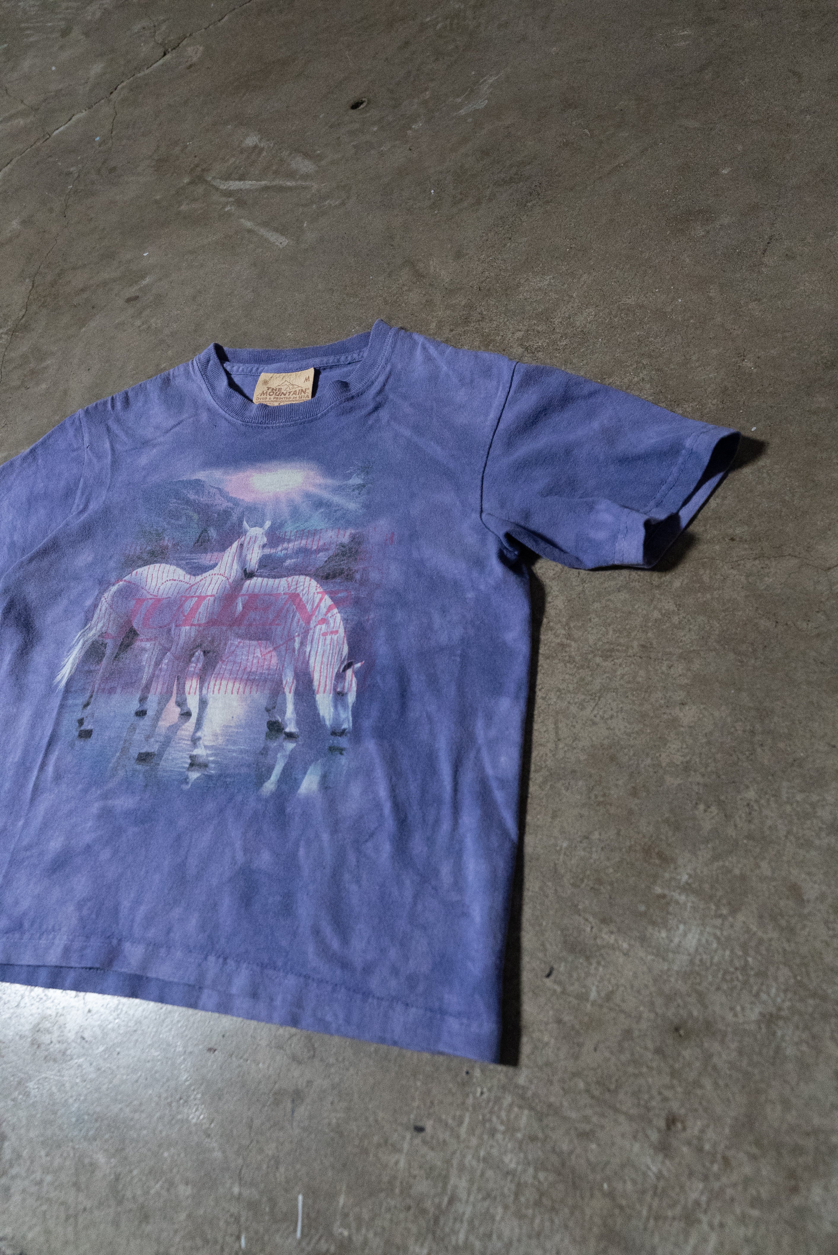 Purple "Julien" Horse Tee