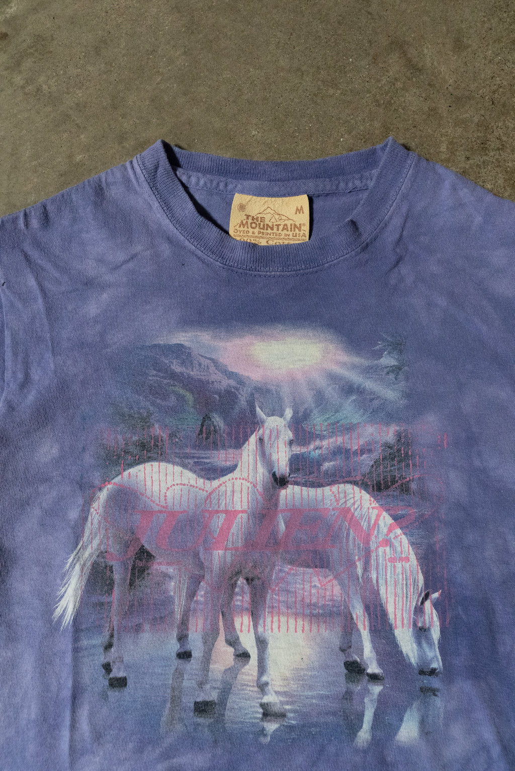Purple "Julien" Horse Tee