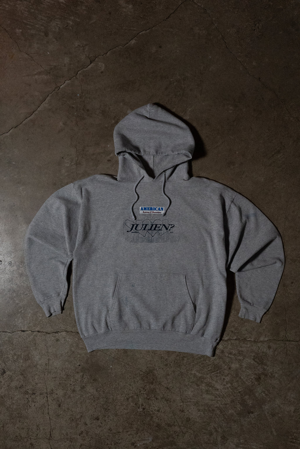 Grey "Julien" Builders Hoodie
