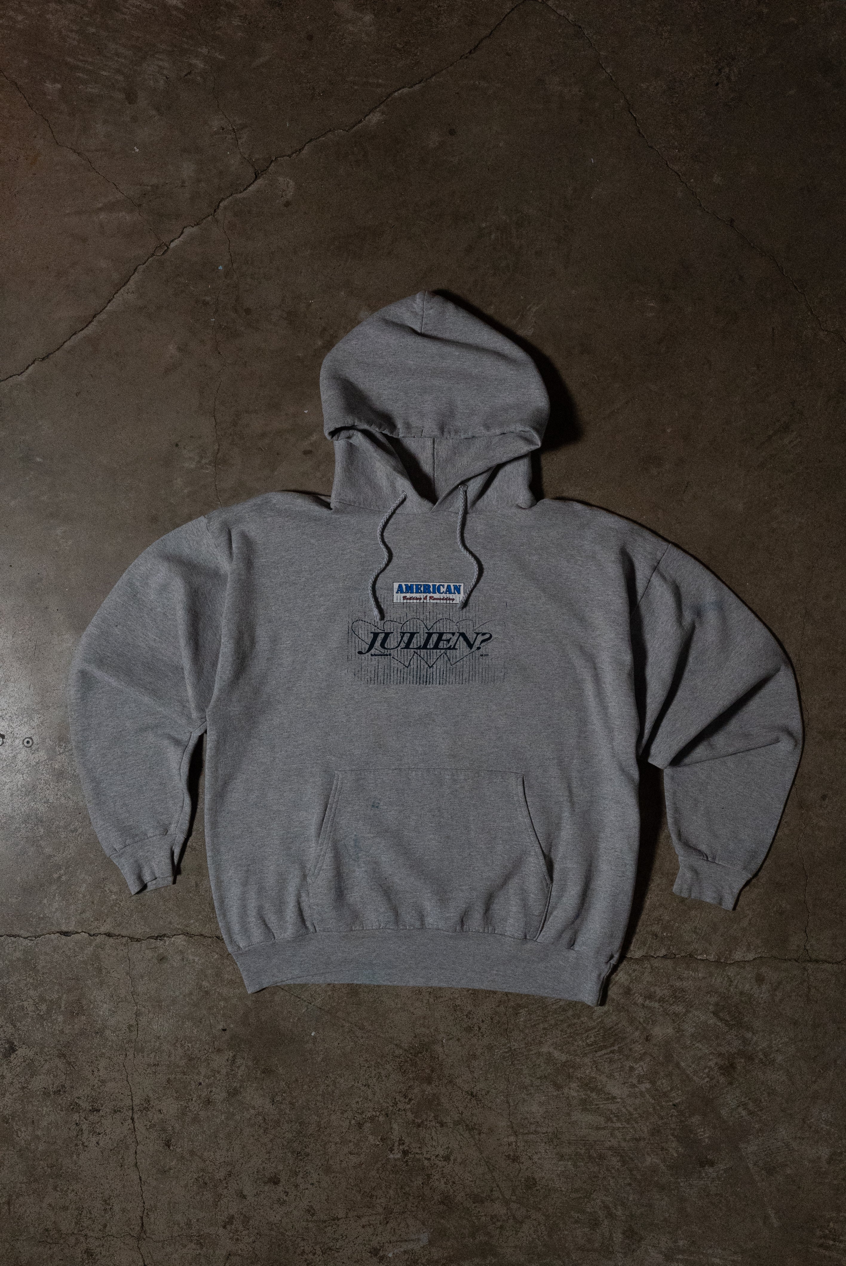 Grey "Julien" Builders Hoodie
