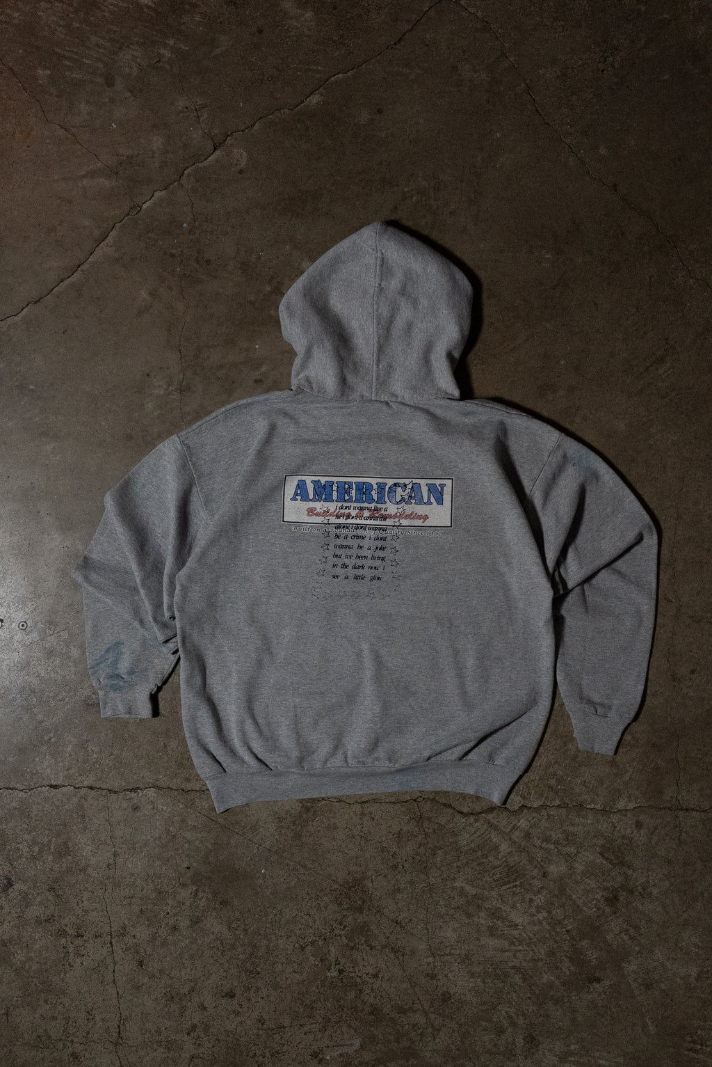 Grey "Julien" Builders Hoodie