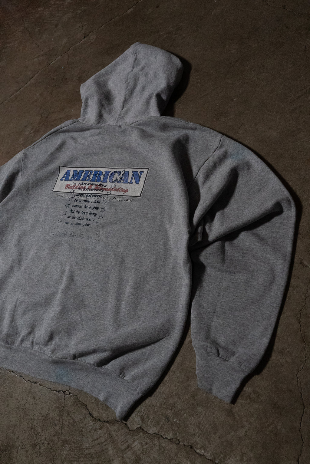 Grey "Julien" Builders Hoodie