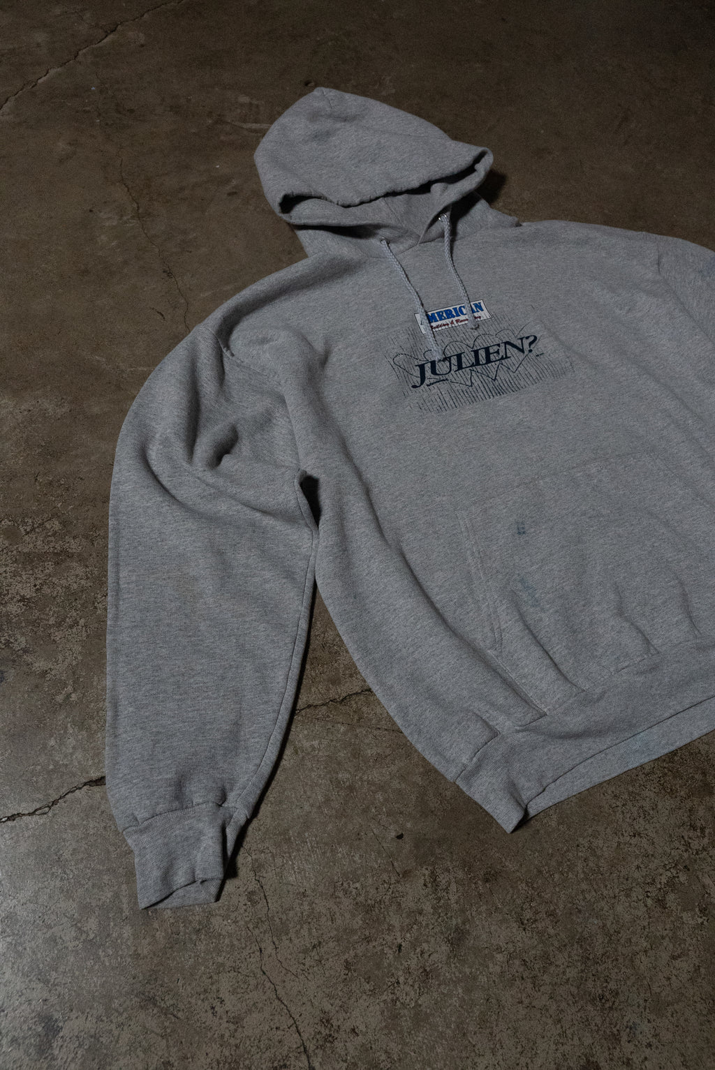 Grey "Julien" Builders Hoodie