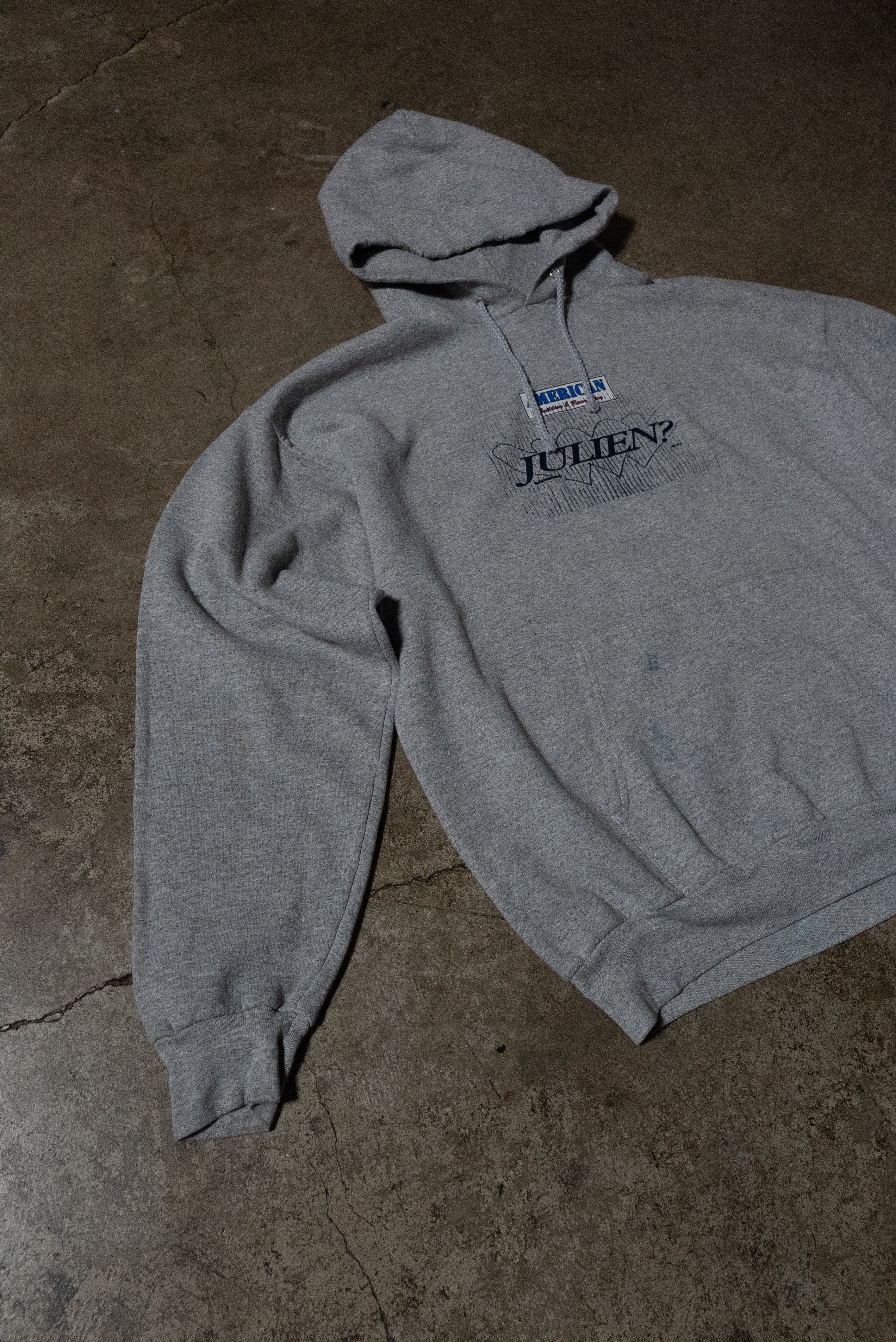 Grey "Julien" Builders Hoodie