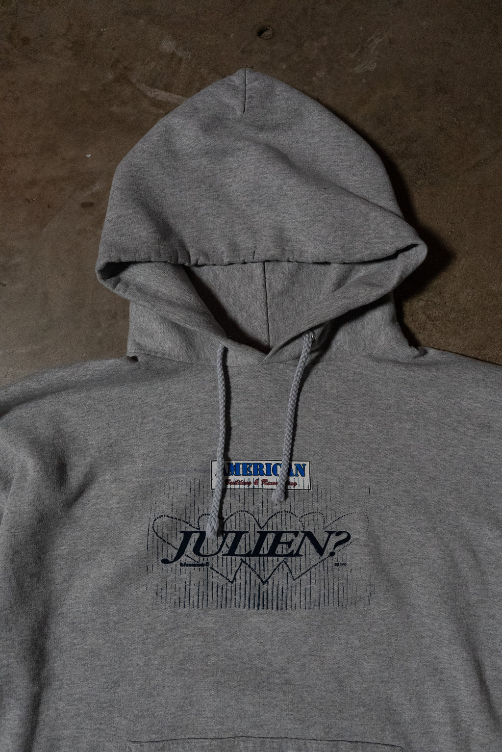 Grey "Julien" Builders Hoodie
