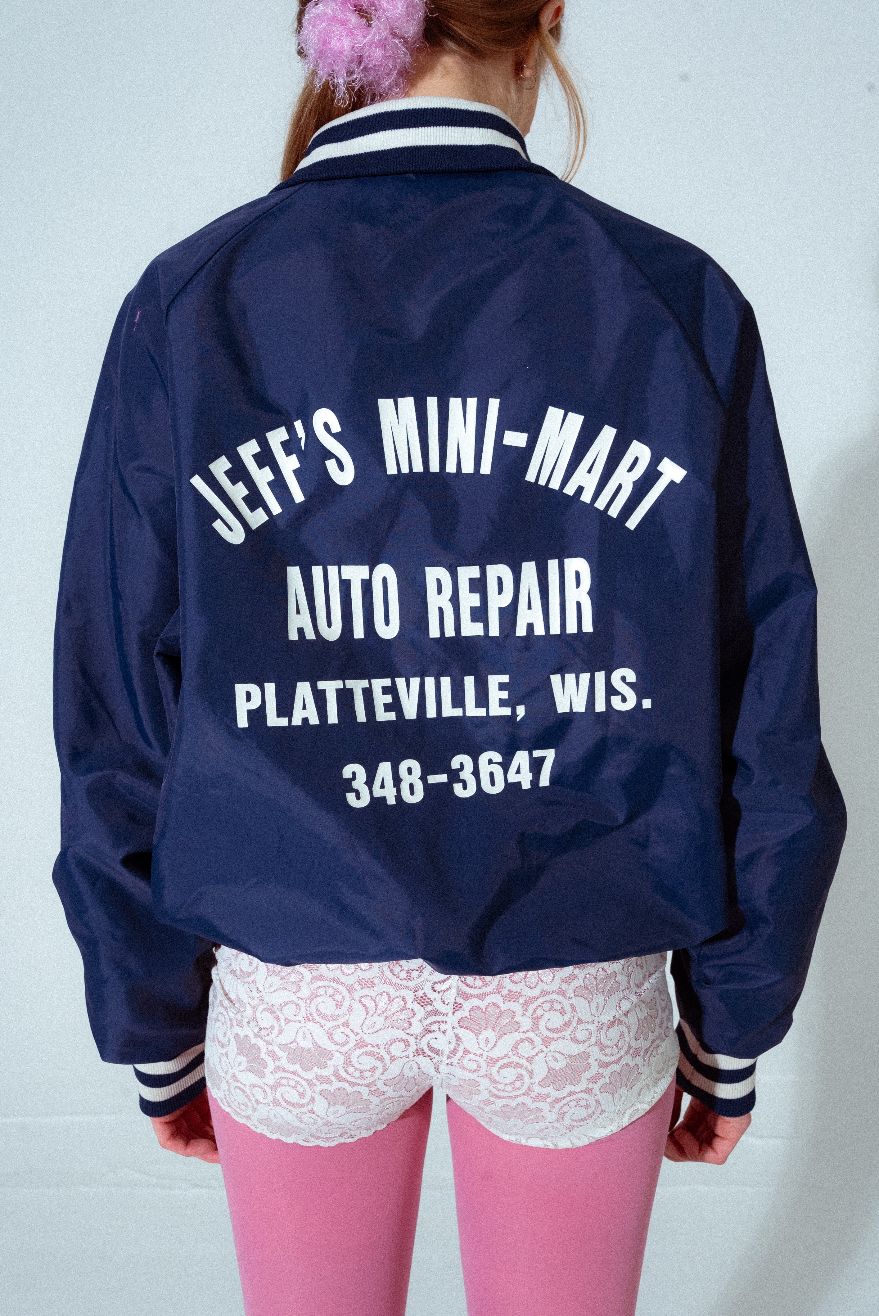 Blue "Julien" Varsity Jacket