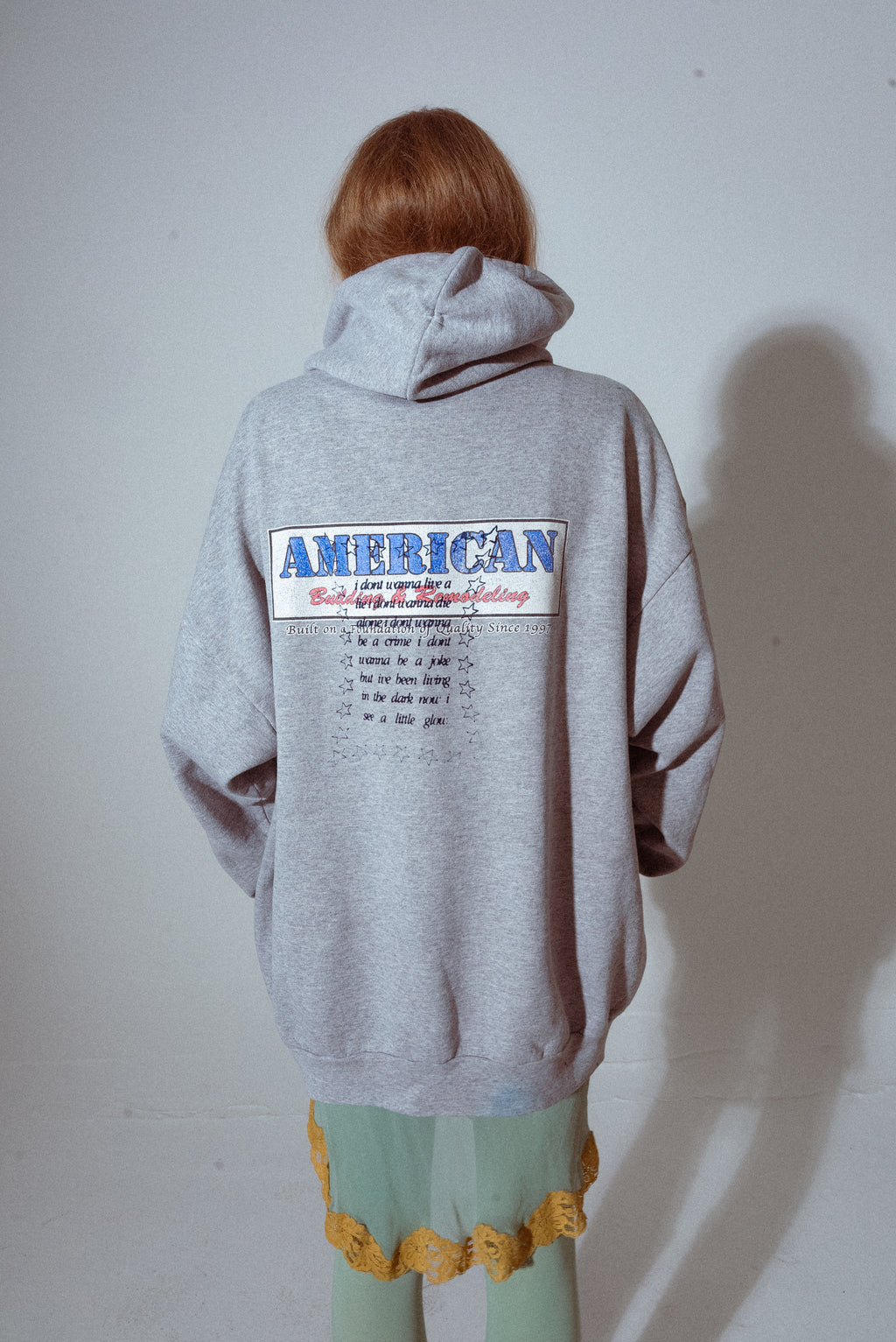 Grey "Julien" Builders Hoodie