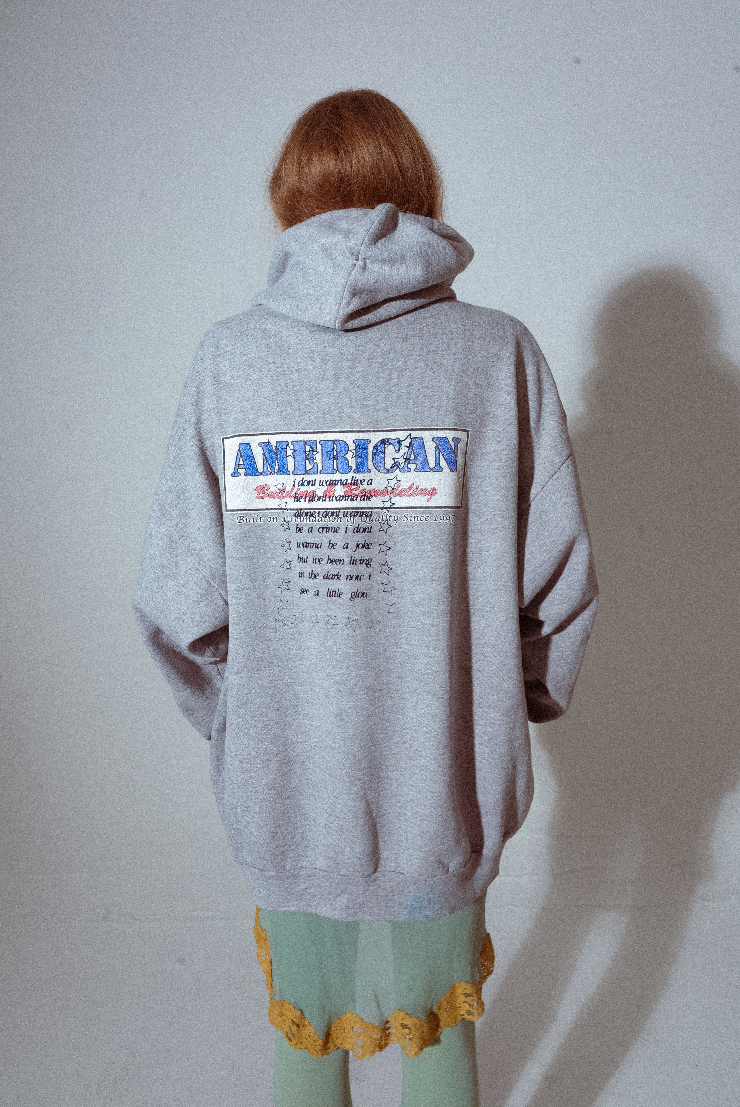 Grey "Julien" Builders Hoodie