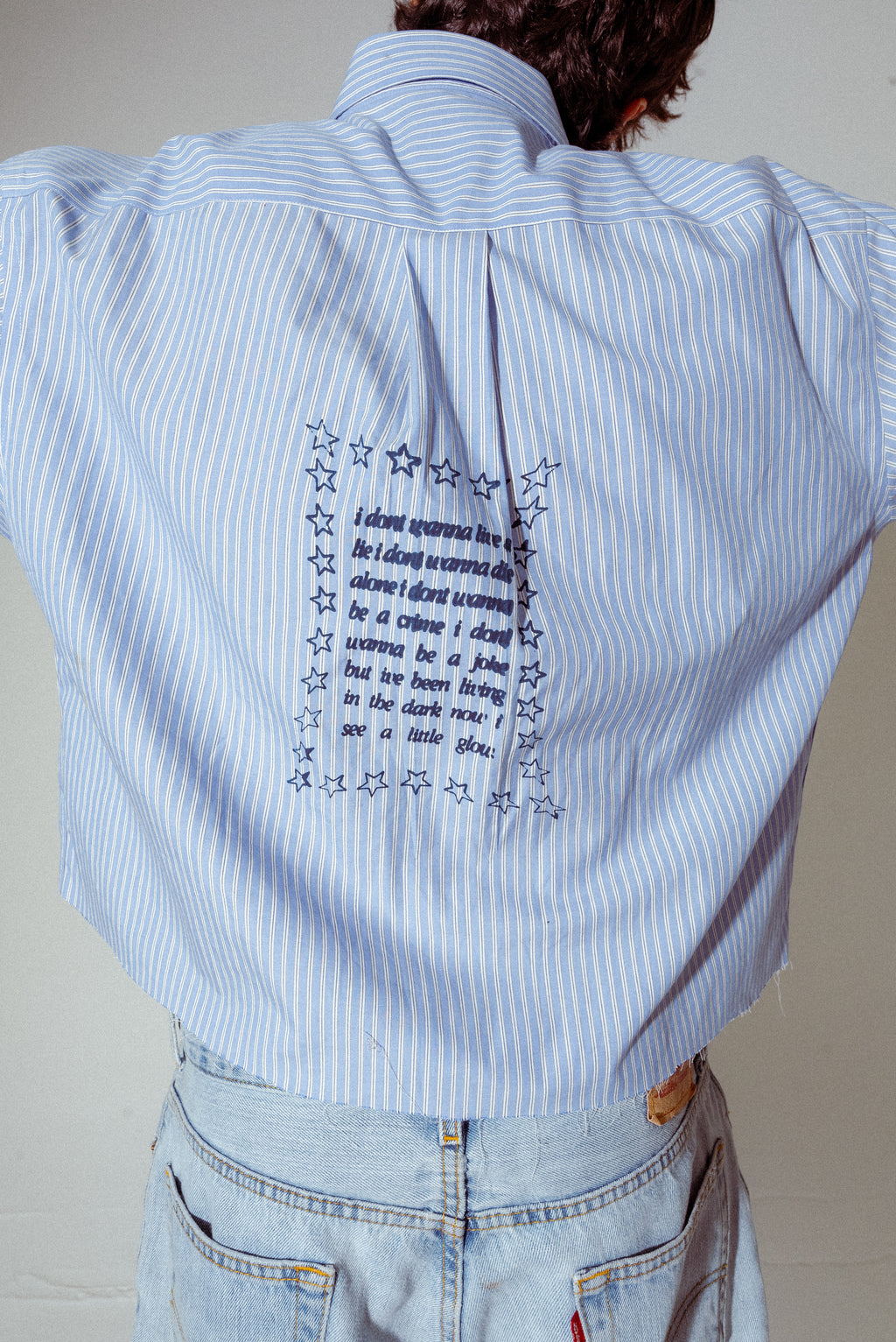 Blue Striped "Julien" Dress Shirt